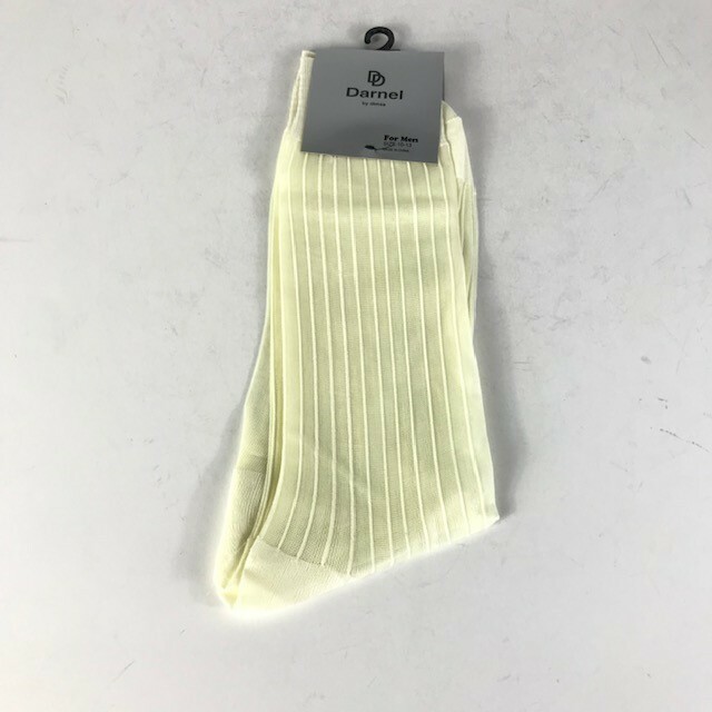 Darnel Men’s Sheer Dress Socks Assorted Colors 100% Nylon Mid Calf Size 10-13