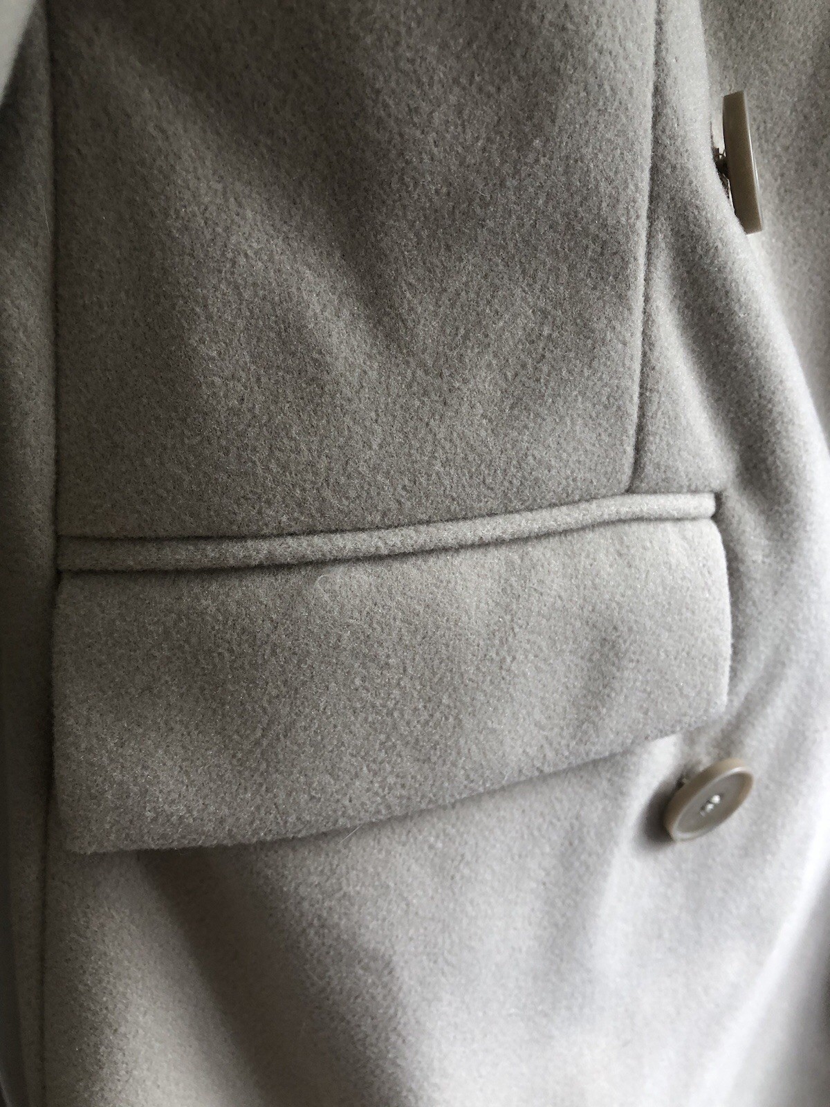 NA-KD Long Waist Detailed Coat – Size EU 34/UK 8-10