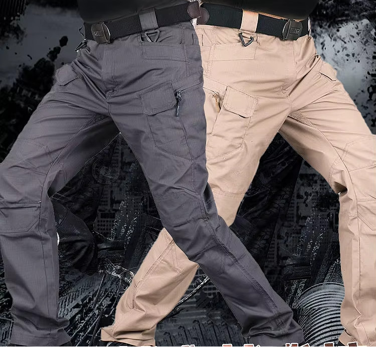 Mens Cargo Pants Tactical Waterproof Work Hiking Combat Outdoor Trousers Pants