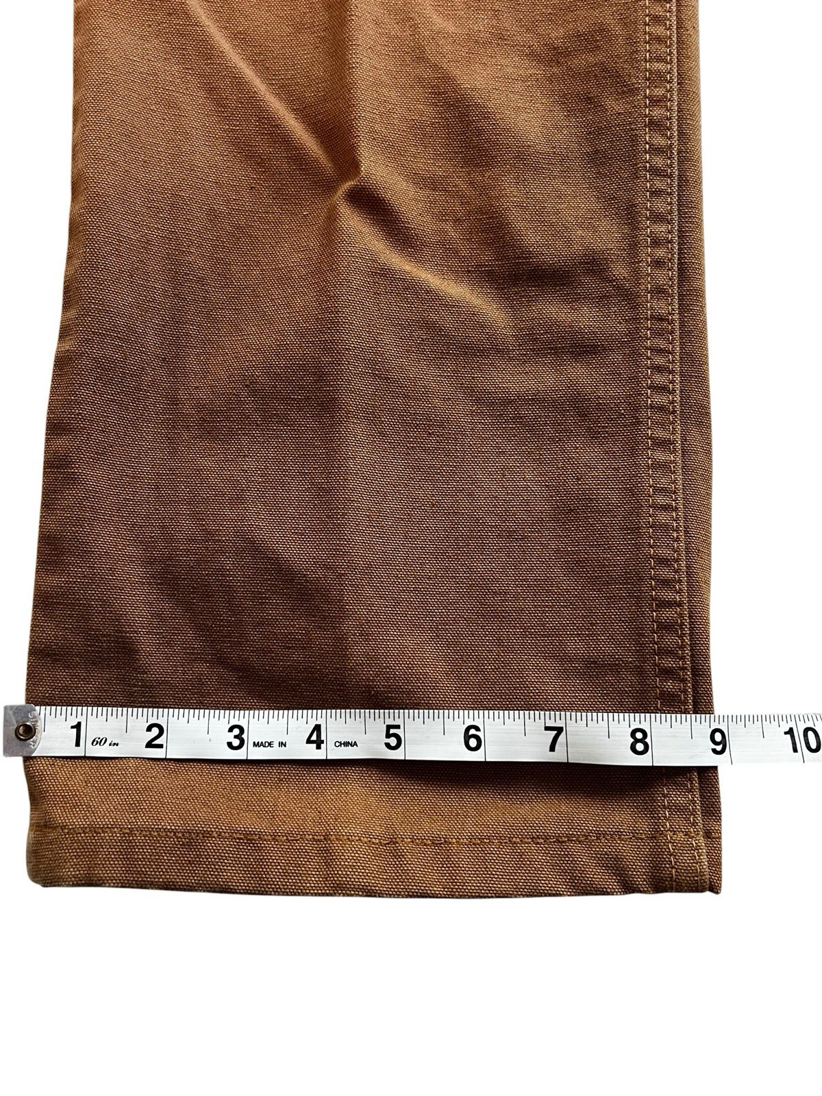 VTG Jeans Wrangler Mens Size 36×32 80s Brown Whiskey Cowboy Cut Made USA Canvas