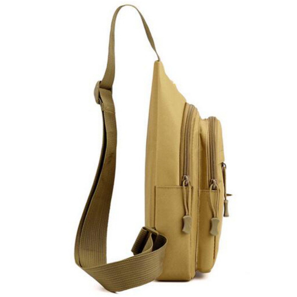 Men Backpack Tactical Sling Bag Chest Shoulder Fanny Pack Crossbody Sport Travel