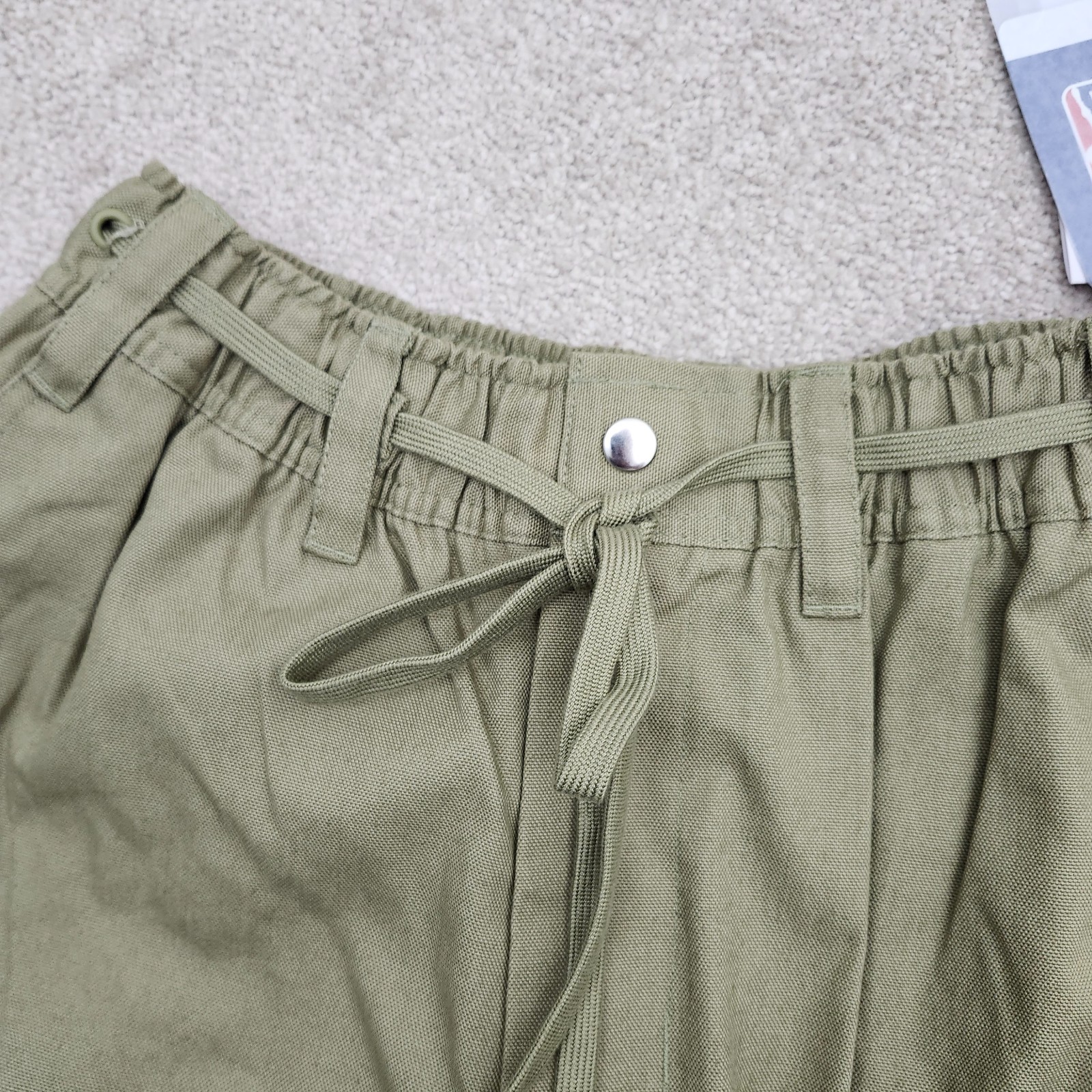 Nike Men Medium Team 31 NBA Pants Neutral Olive FQ3600-276