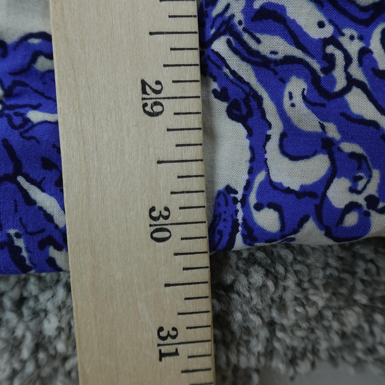 Lilly Pulitzer Dress Womens M Blue Tropical Floral Button Shirt Long Sleeve Top