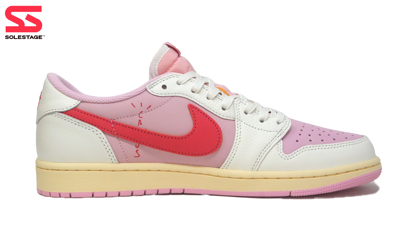 Nike Jordan 1 OG Low SP x Travis Scott Tropical Pink (IQ7604-101) Men Size 3-13