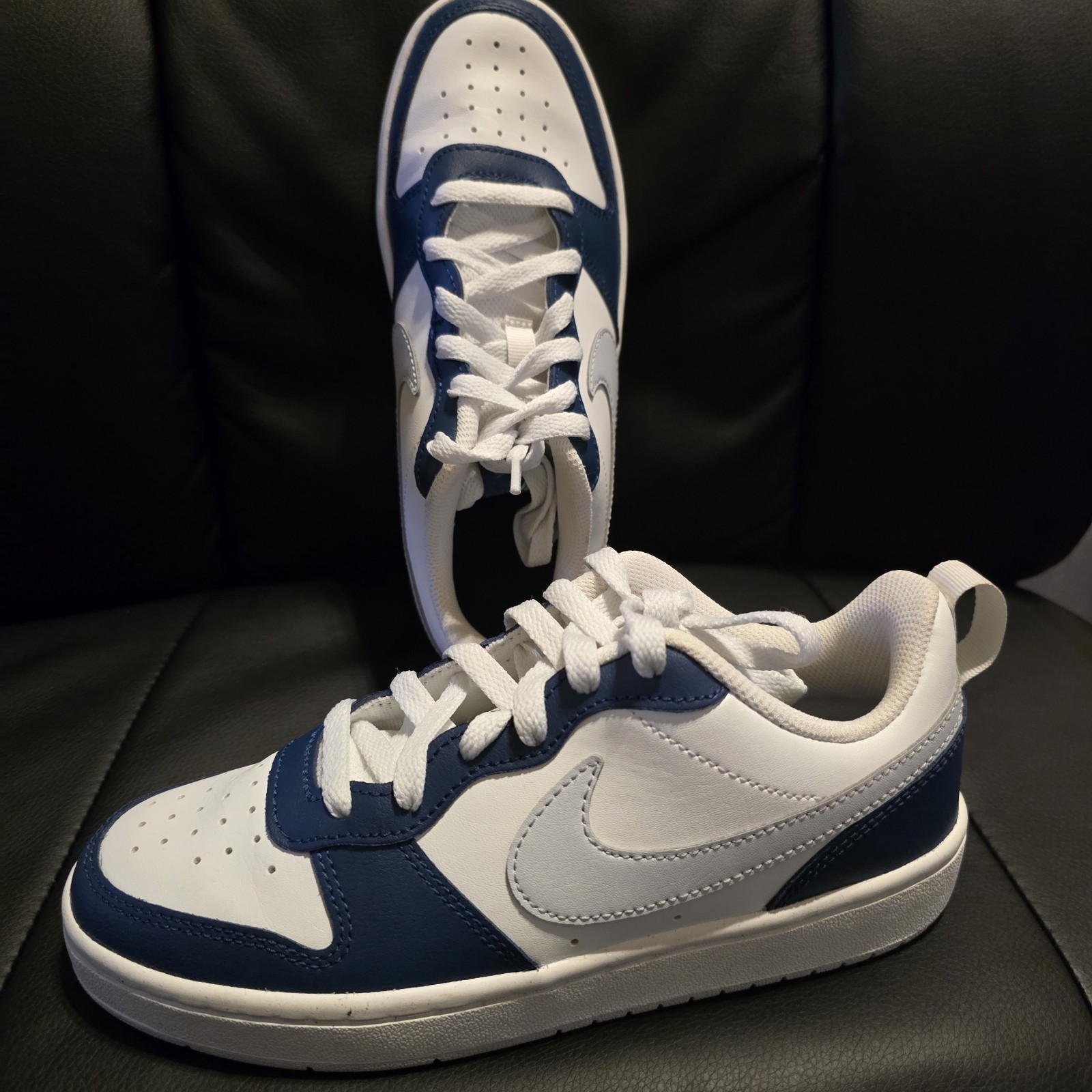 New Nike Kids’ Grade School Court Borough Low Recraft Shoes – Size 4.5Y