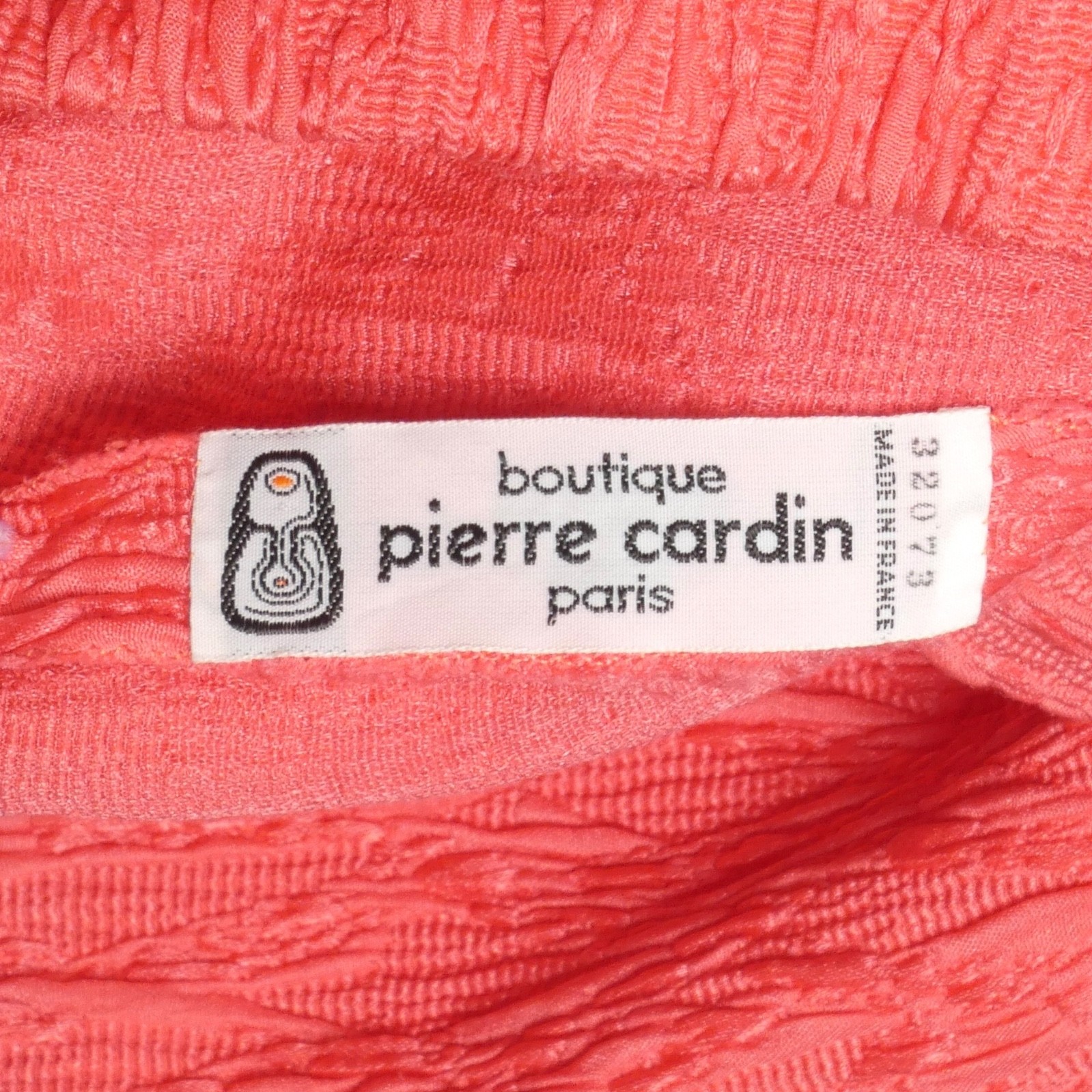PIERRE CARDIN- 2009 Tiered Knit Evening Dress, Size-6