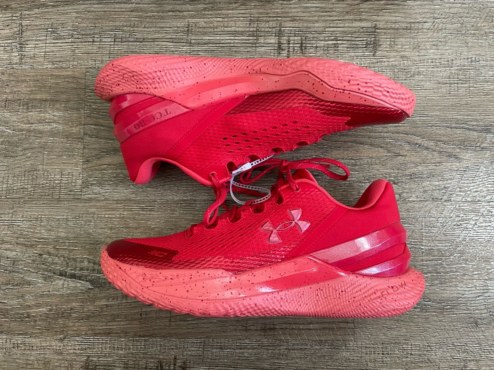 Under Armour Curry 2 Low Flotro “Davidson” Red Men’s Sz 10.5 3028399-600