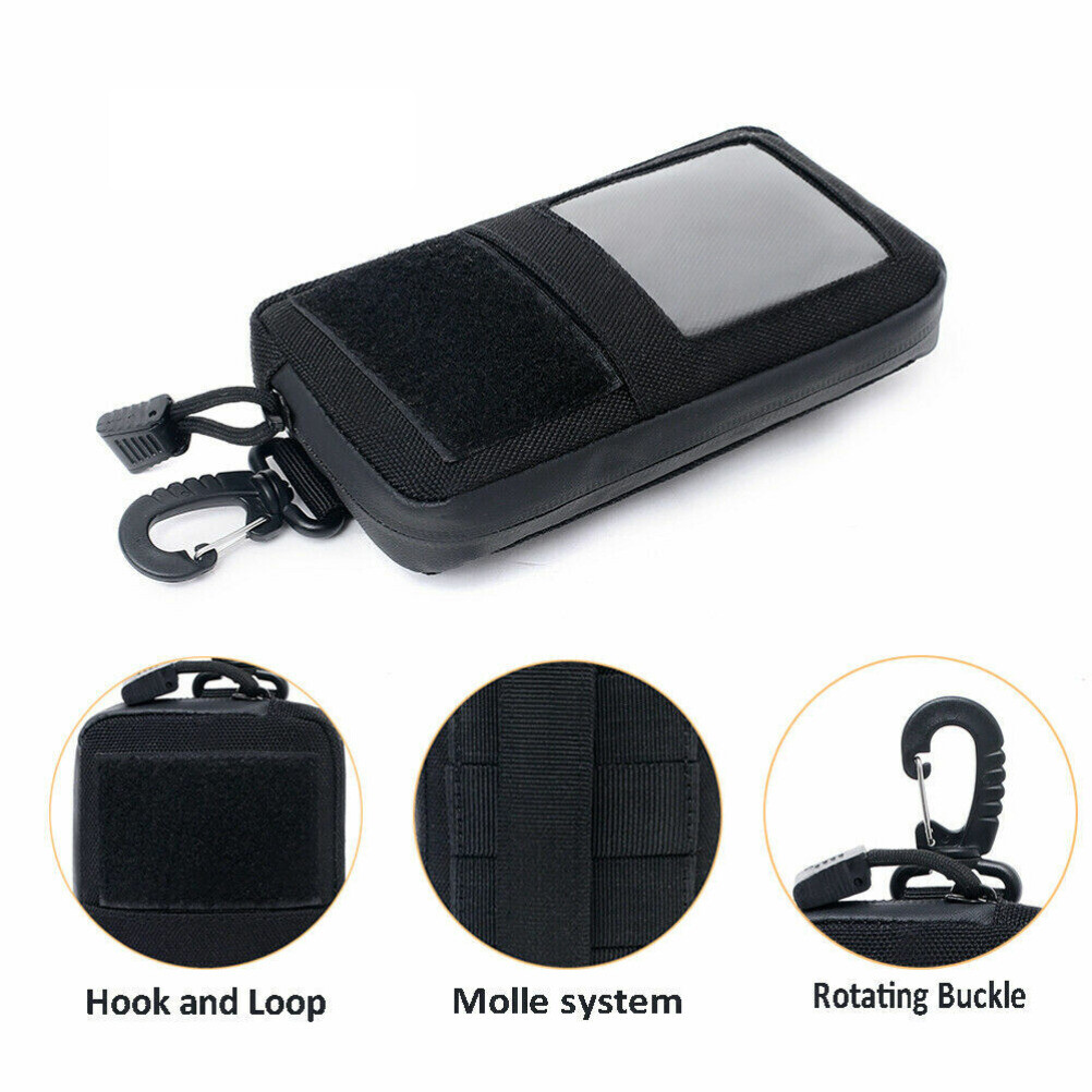 Tactical EDC Wallet Small Waist Pack Coin Card Bag Mens Pocket Money Molle Pouch