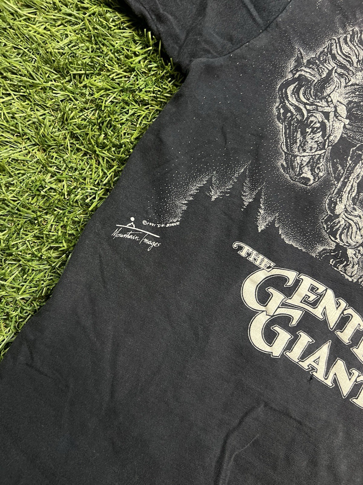 Clydesdale The Gentle Giant T-Shirt Men’s M Single Stitch USA Vintage 90s