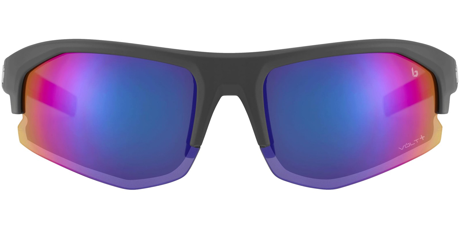 Bolle Bolt 2.0 S Matte Grey Semi-Rimless Wrap Sunglasses – BS004002 – Taiwan