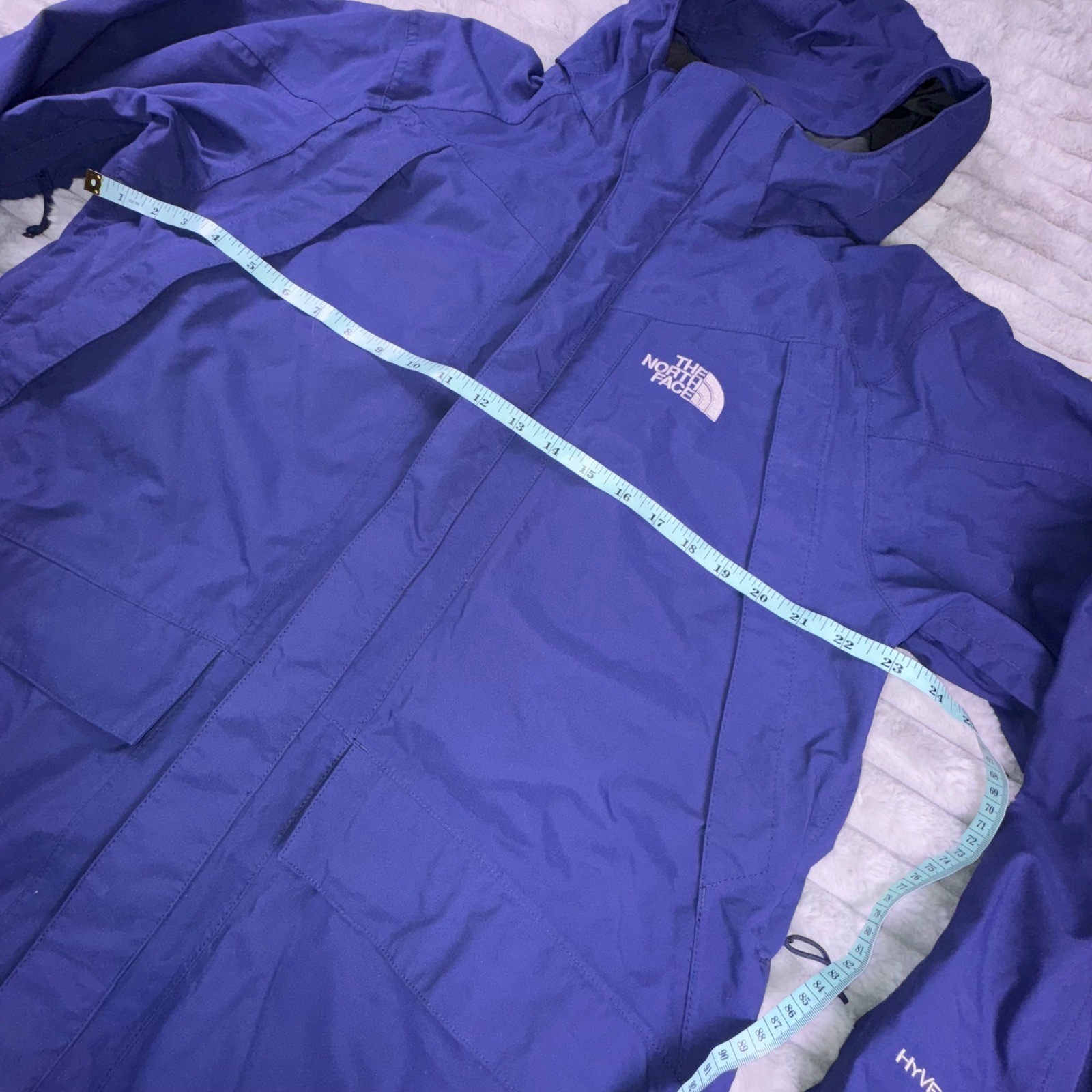 The North Face Coat Men Large Hyvent Dermizax Hoodie Mountain Jacket Winter Rain