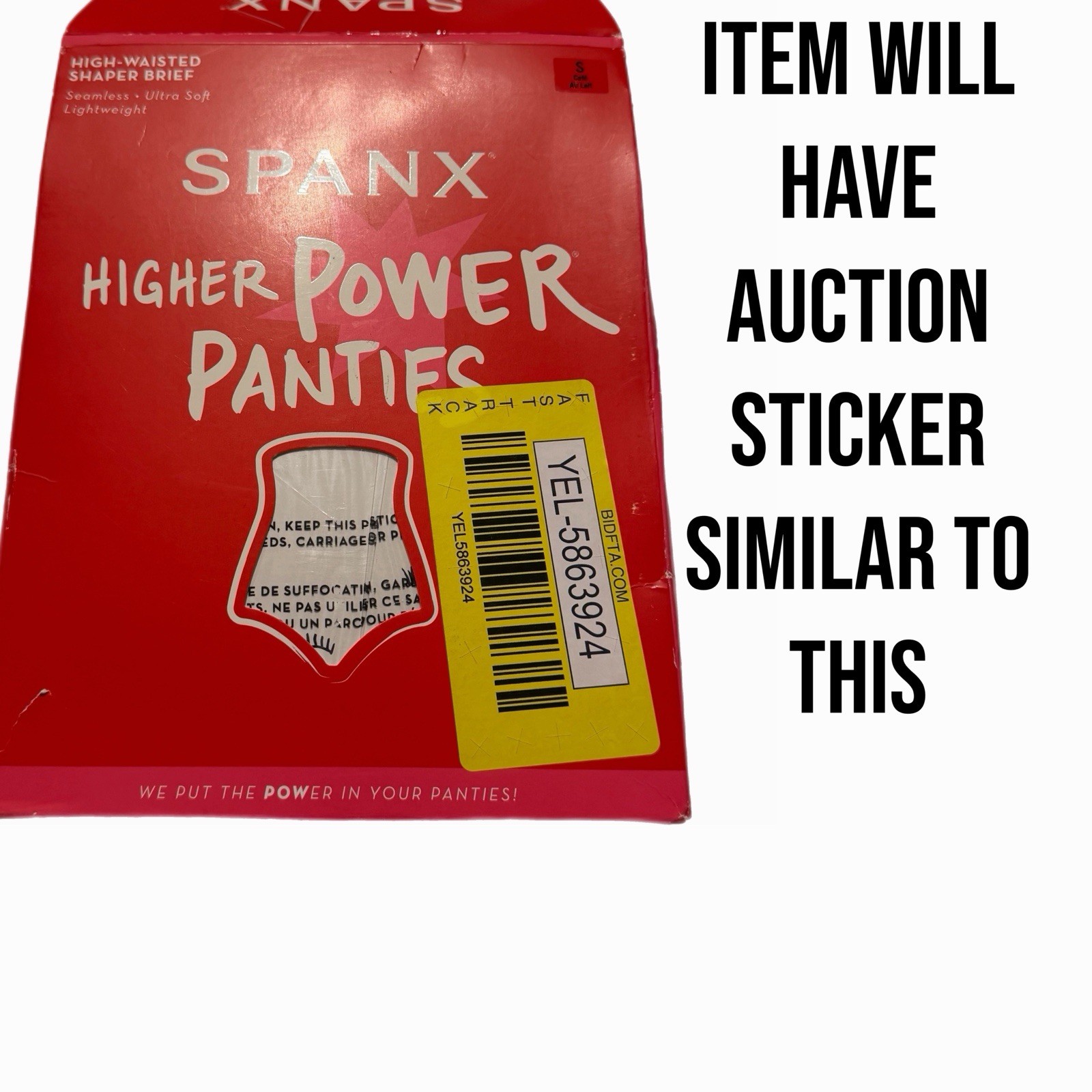 Spanx Higher Power Shaper Panties Style 2746 Size 2XL Very Black NEW Open Box