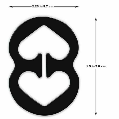 Bra Clips, Conceal Strap and Cleavage Control Racerback Set of 6 RAZOR CLIPS