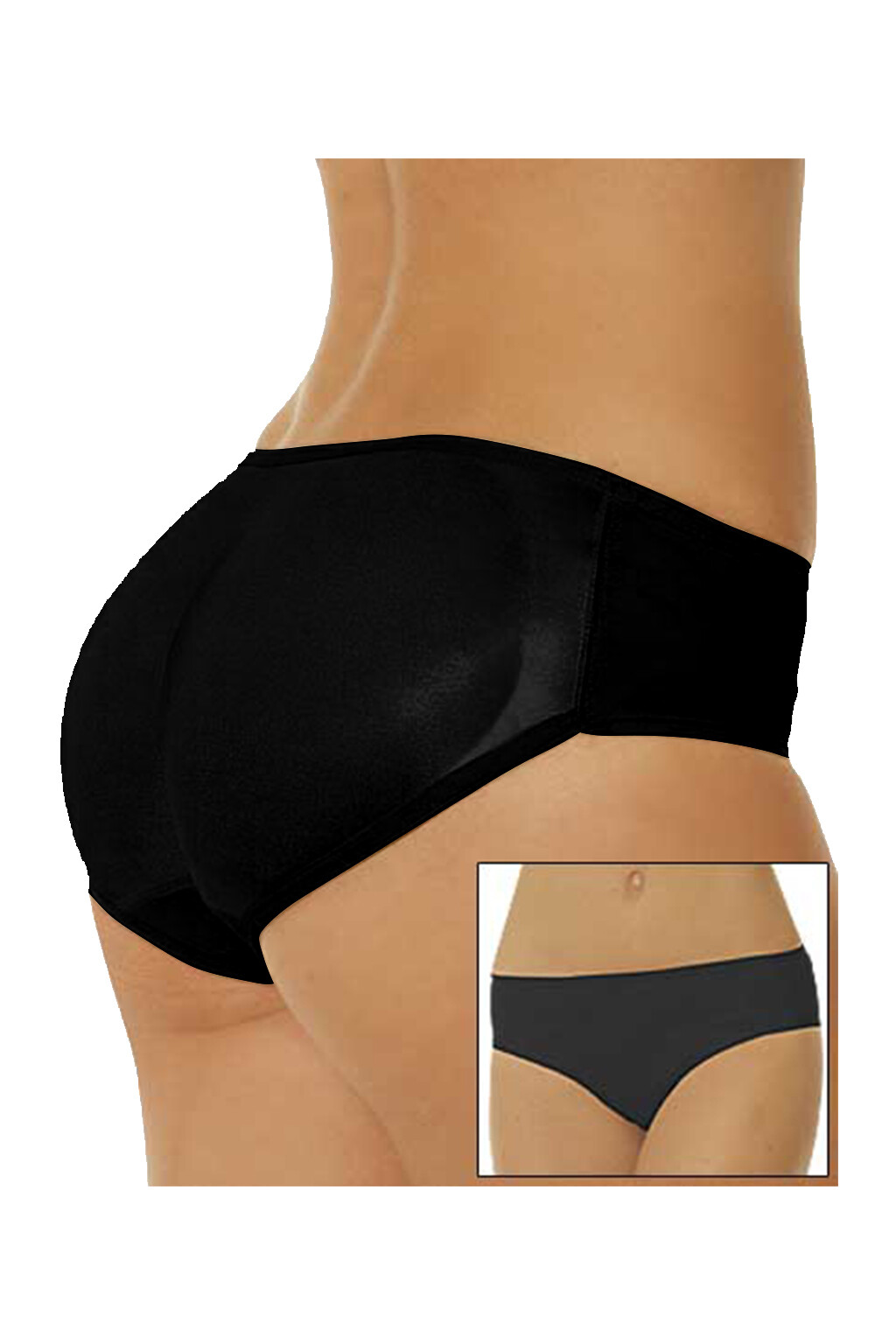 Padded Panties Booty Enhancer Thick Built-in Pads Butt Booster S M L XL 2XL 7011