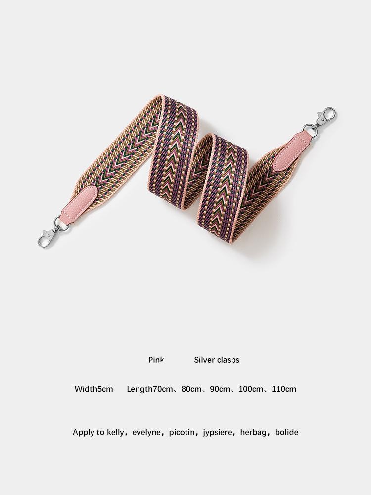 Wide Shoulder Strap Replacement for Hermes Kelly Bag Trendy Woven Bag Strap