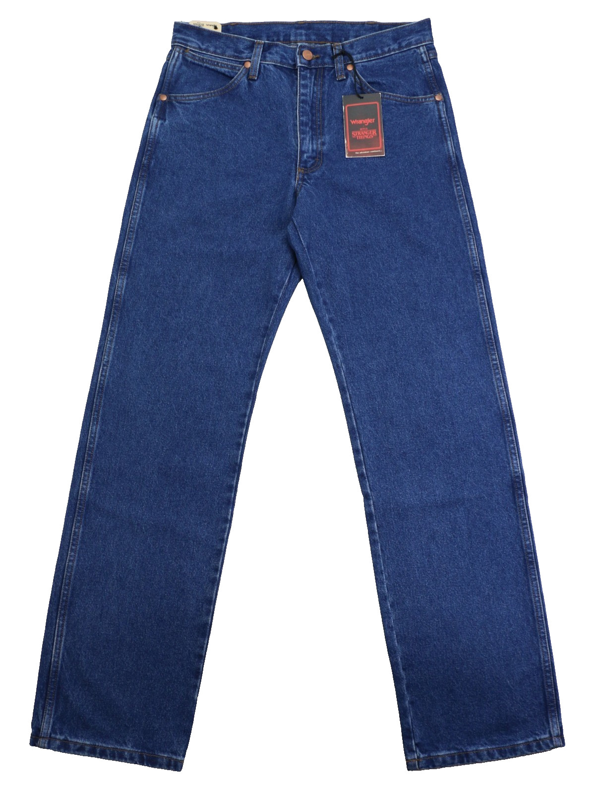 Wrangler x Stranger Things 13MWZ Cowboy Cut Jeans Dark Indigo 14.25 oz. Denim