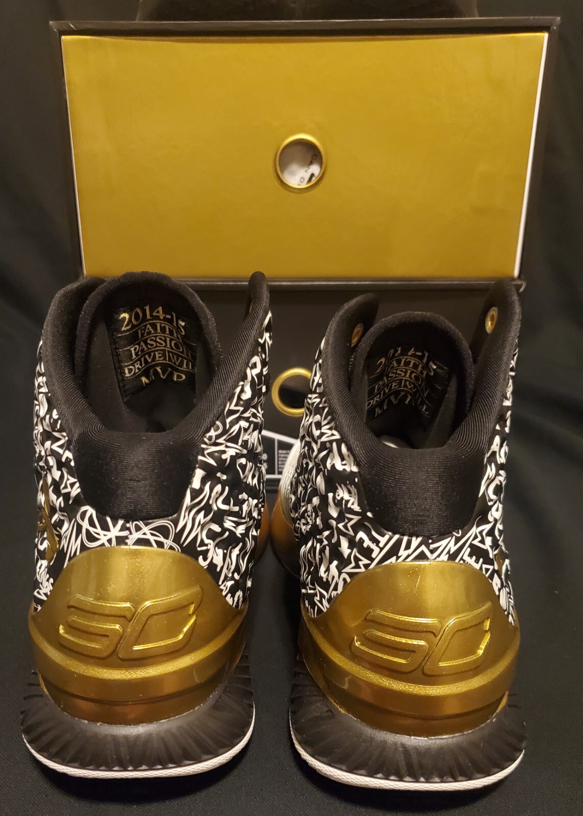 DS UNDER ARMOUR CURRY 30 B2B BACK 2 BACK MVP PACK SIZE 7 LIMITED BASKETBALL 2016