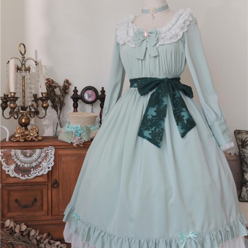 Women Floral Lace Waist Belt Sash Scarf Tie Ribbon Band Lolita ACC Decor