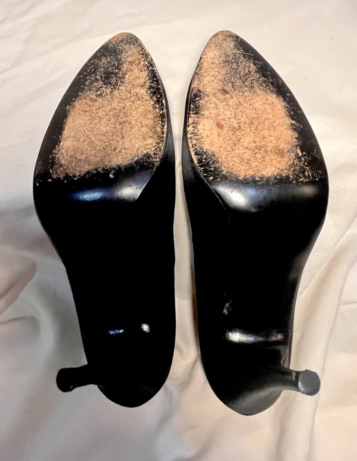 STUART WEITZMAN for Mr. Seymour | Satin Black Stilettos | Collector’s Vintage