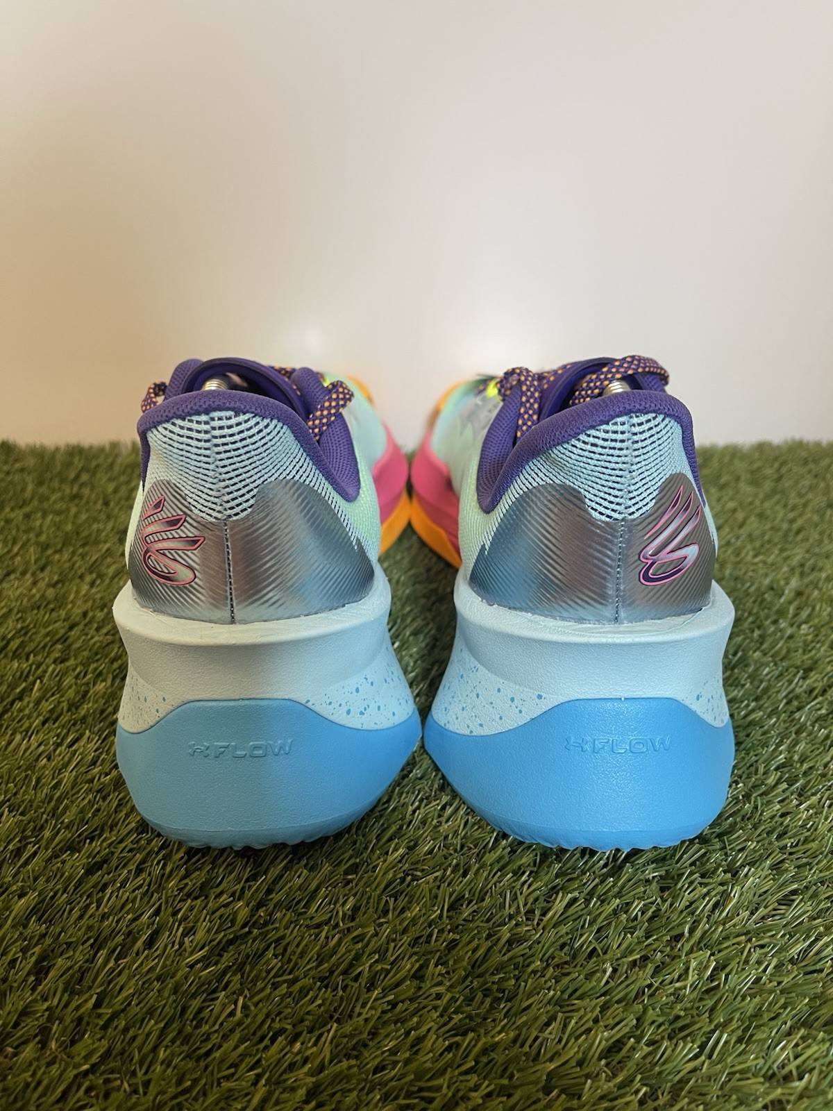 Under Armour Curry Series 7 Unisex Basketball Low Multicolor US 10 3027983-465