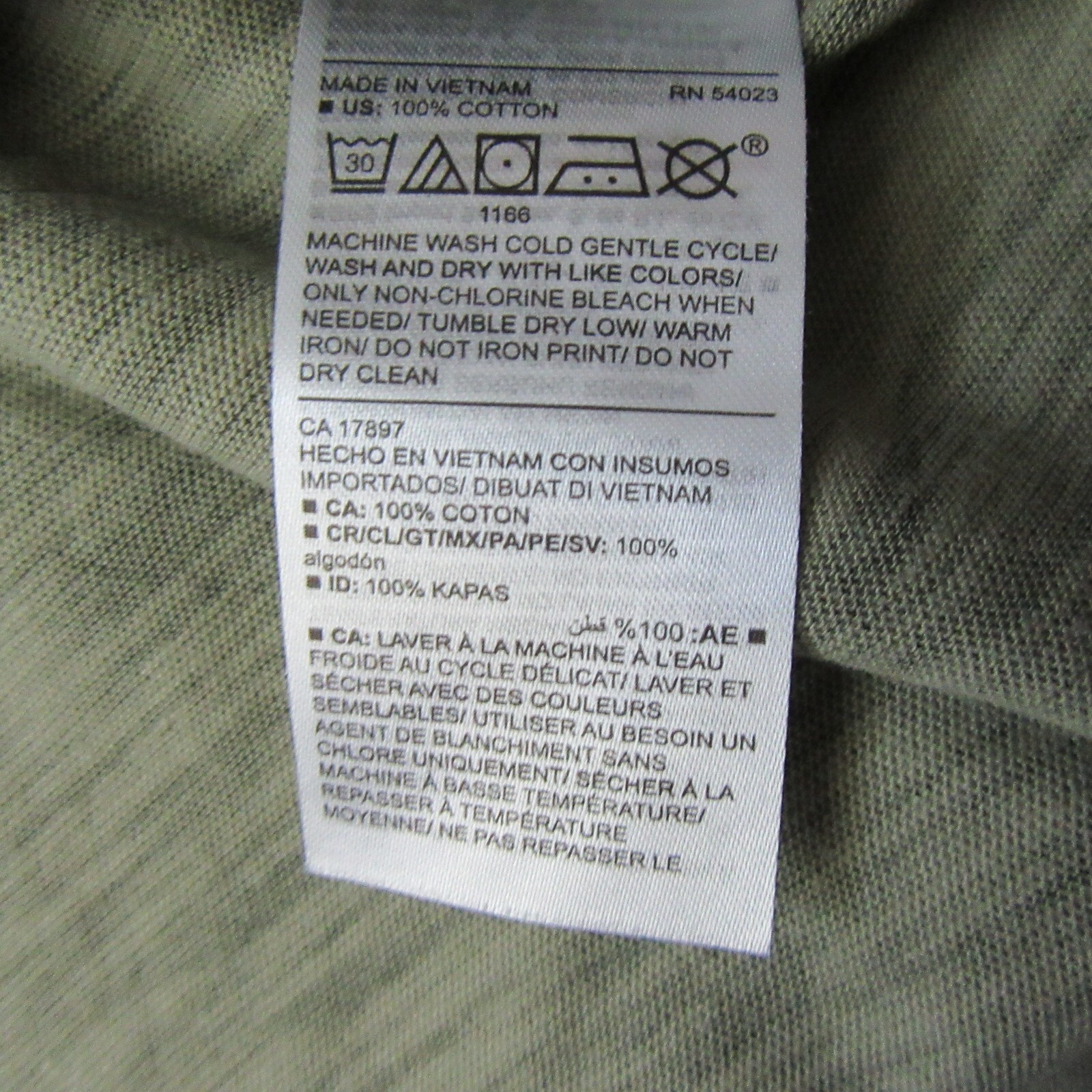 Old Navy Women’s Everywear Cotton T-Shirt Camo Green – Sizes 4X, XXL, XL, M, S