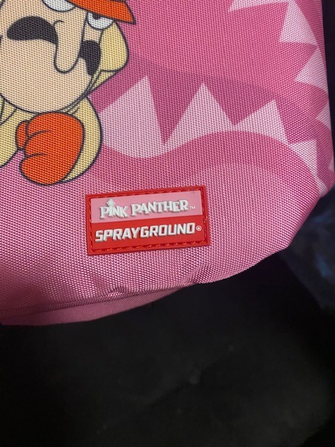 Sprayground Pink Panther Cant Catch Me Mini Backpack
