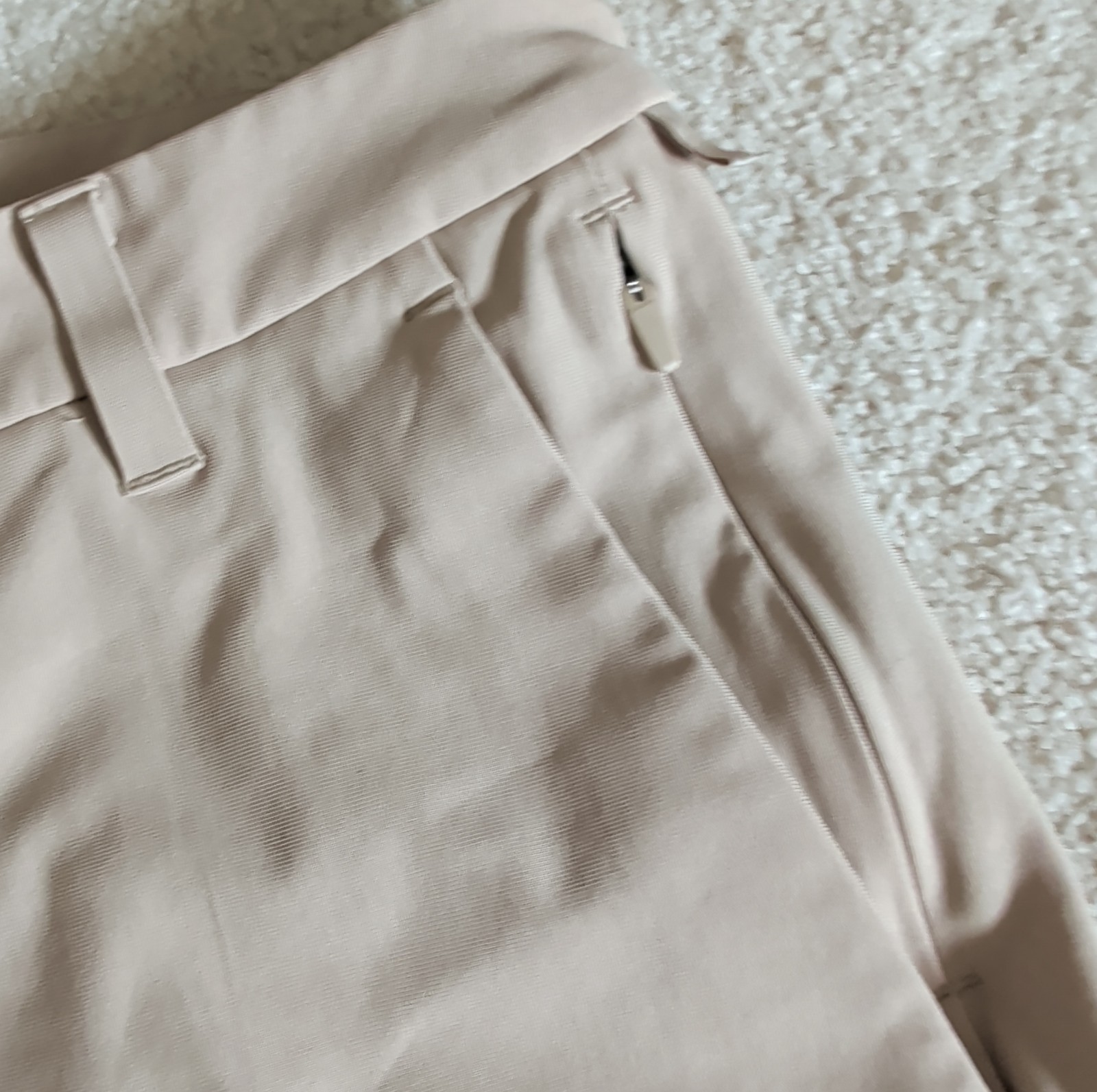 Lululemon Commission Classic Fit Shorts Mens 31 Beige Warpstreme Pockets Active