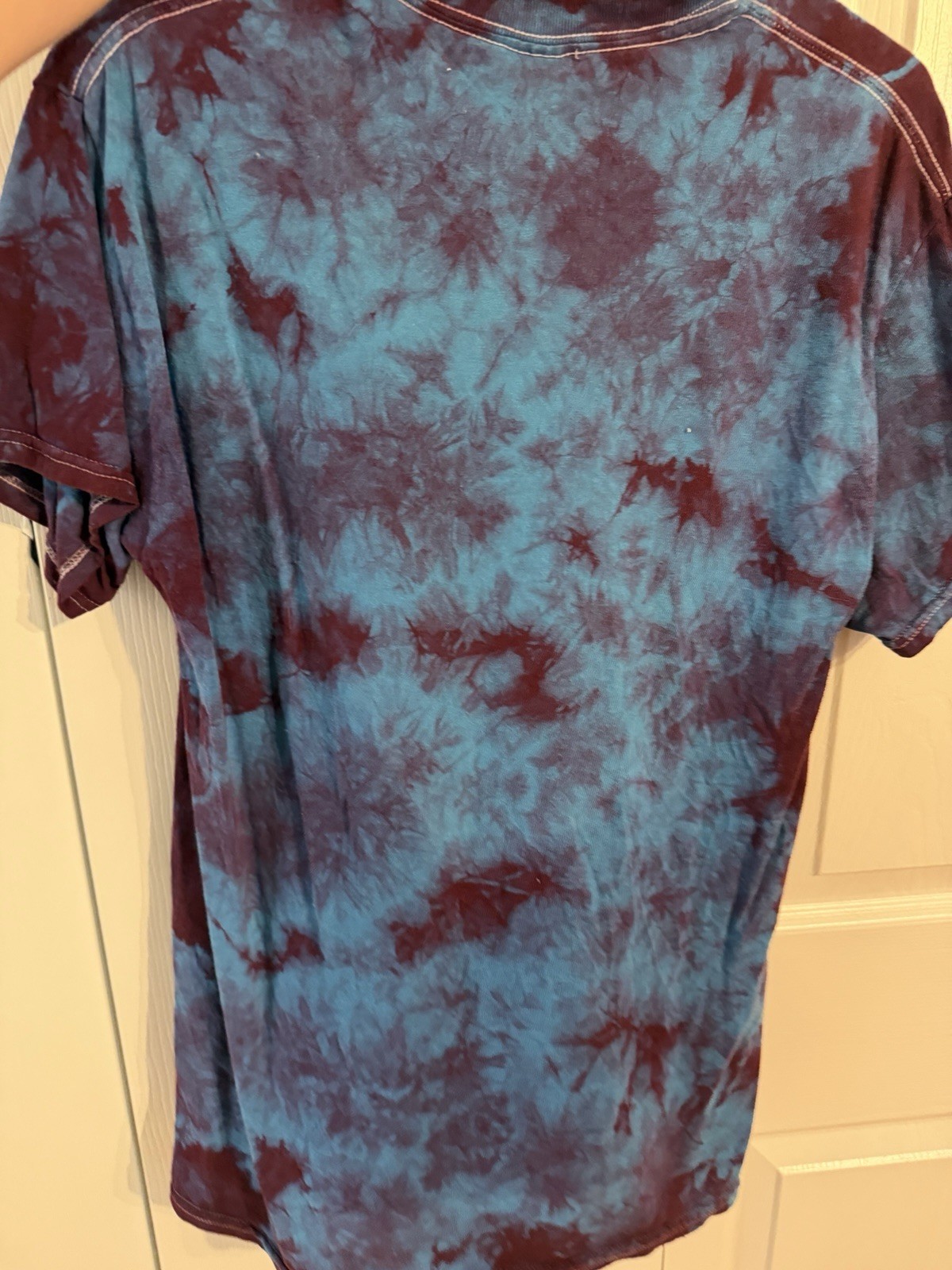 Gildan Heavy Cotton Tie-Dye Graphic Tee Blue “The Summer Set” M