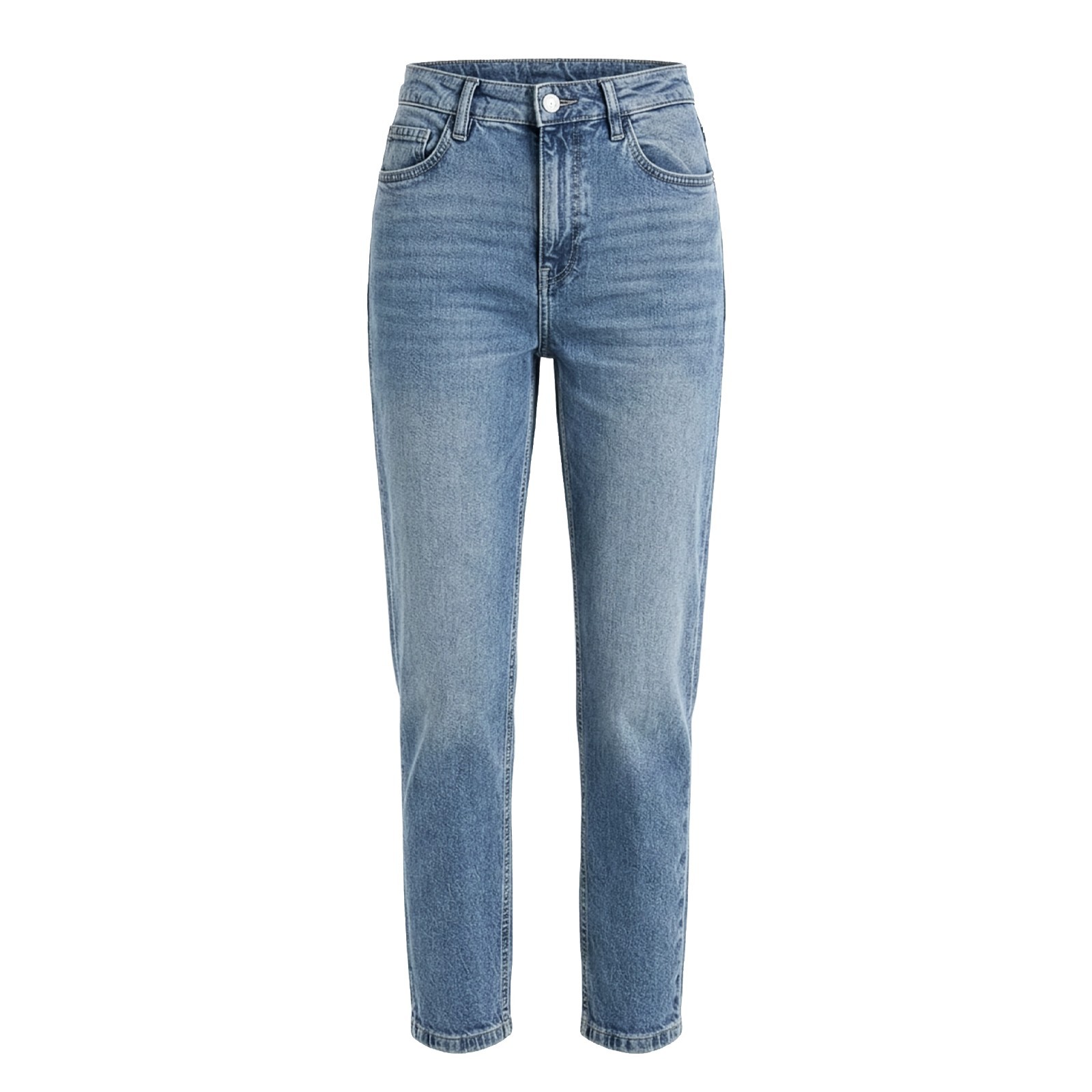 Mango Newmom Comfort High Rise Jeans Womens Size 4 Medium Blue 27011242