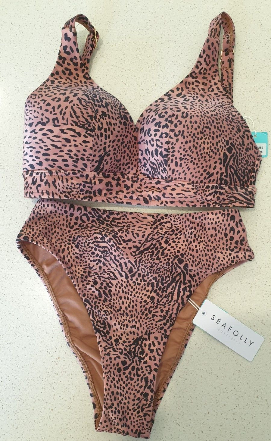 Seafolly Wild Ones Bikini – Size AU-8DD RRP $185