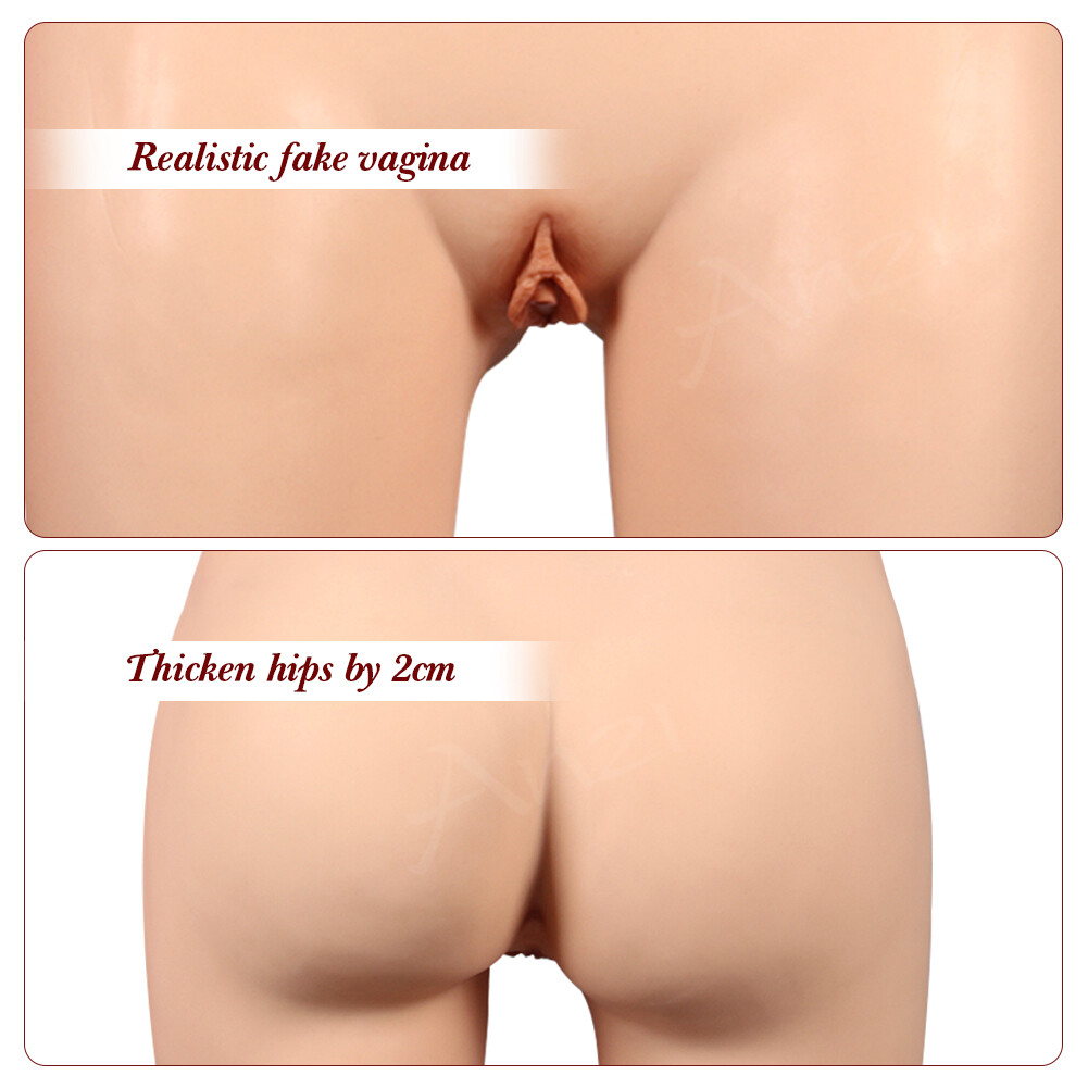 Angzhi Silicone Panty Fake Vagina Thicken Hip Underwear Transgender Crossdresser