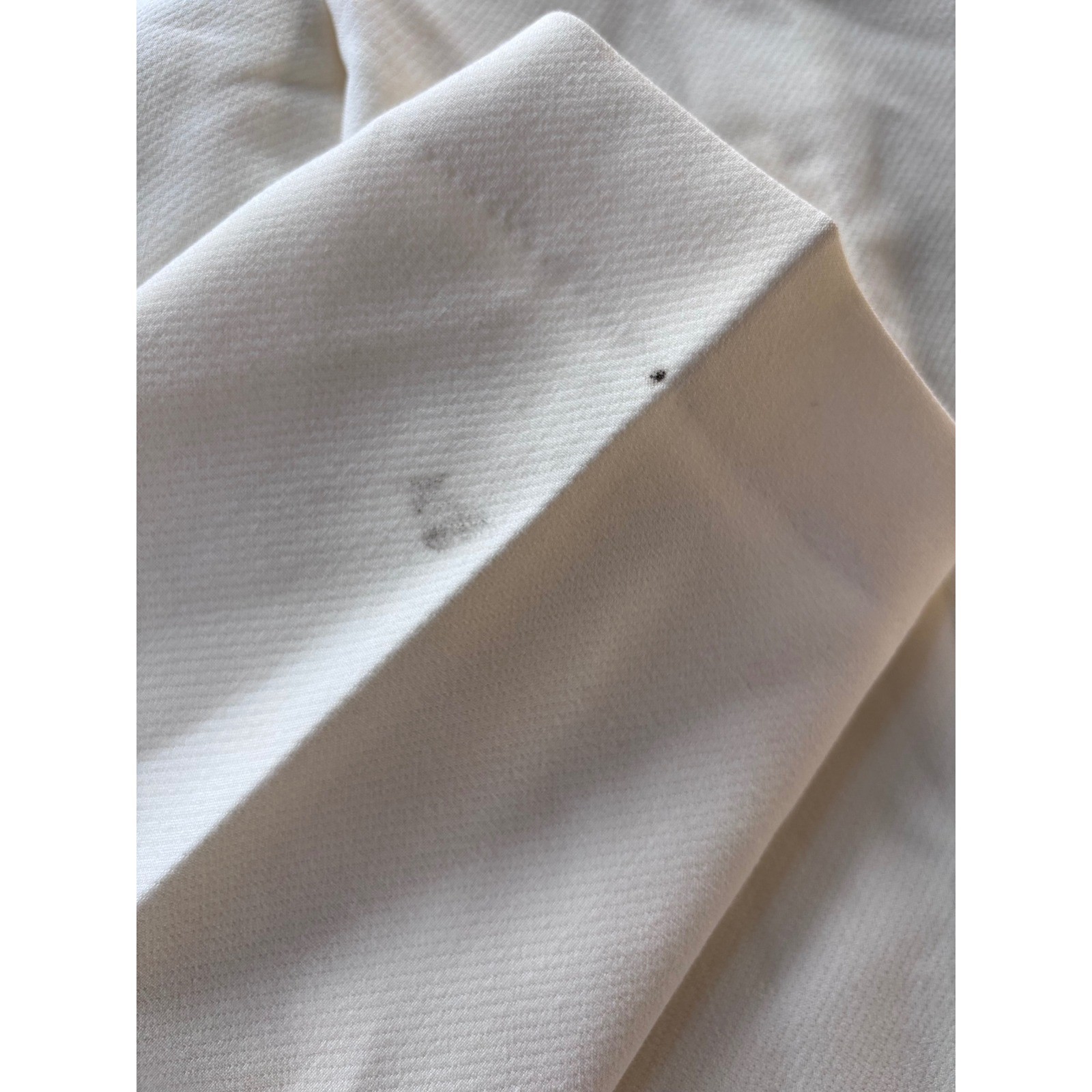 Talbots Hampshire Ankle Pants Ivory White Straight Leg Stretch Trousers 6P NEW