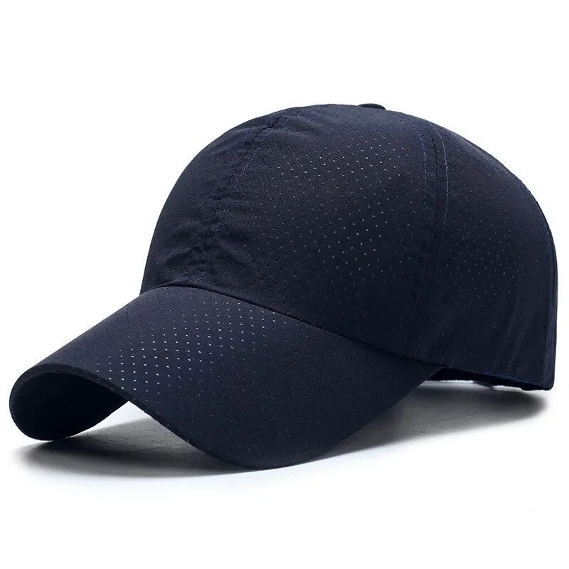 Hat Men Spring Summer Solid Color Mesh Cap Baseball Cap Women Autumn Korean Edit