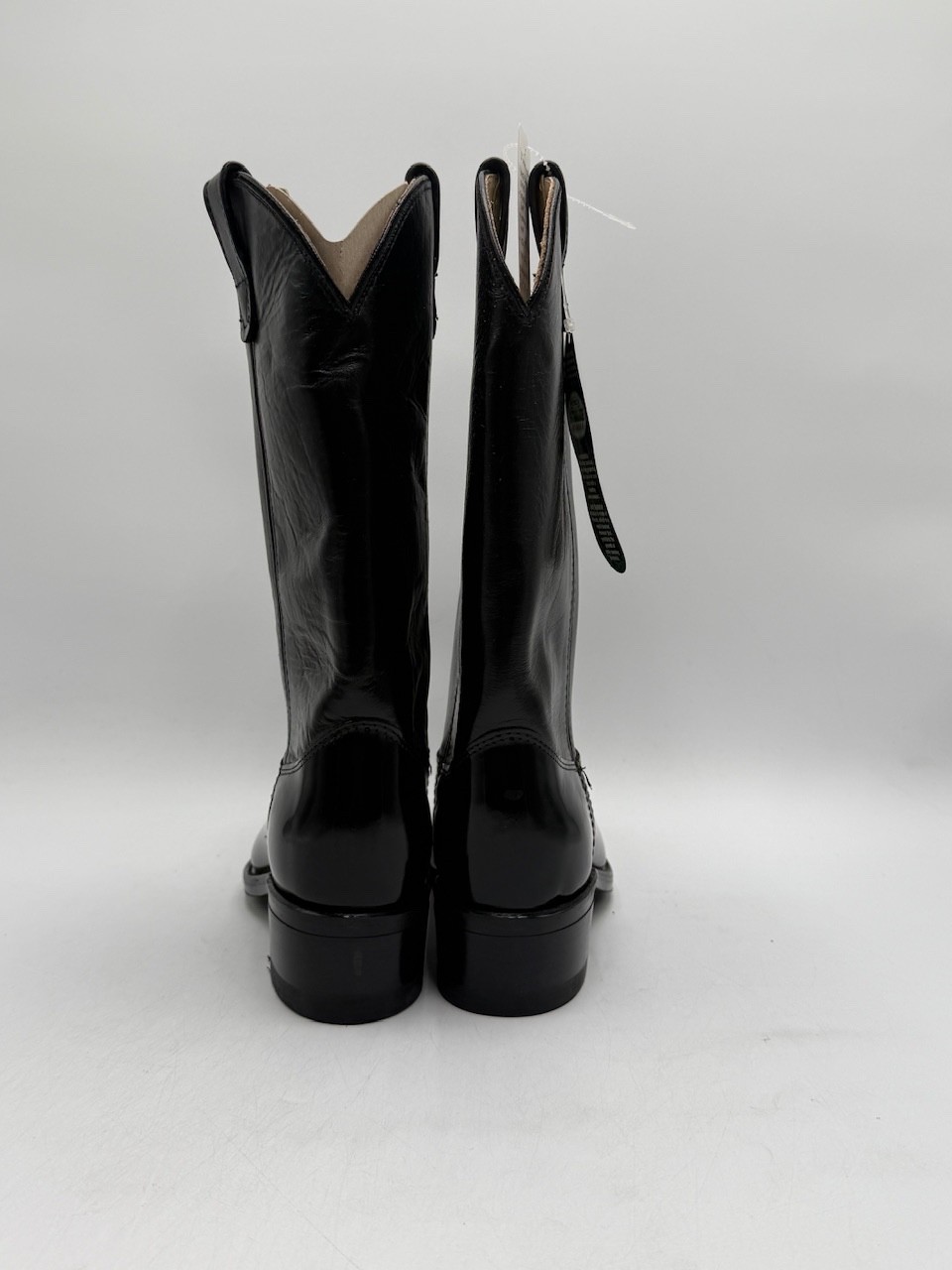 DOUBLE-H 4620 Men’s NEW Leather Work Western Cowboy Boot Black Multiple Sizes
