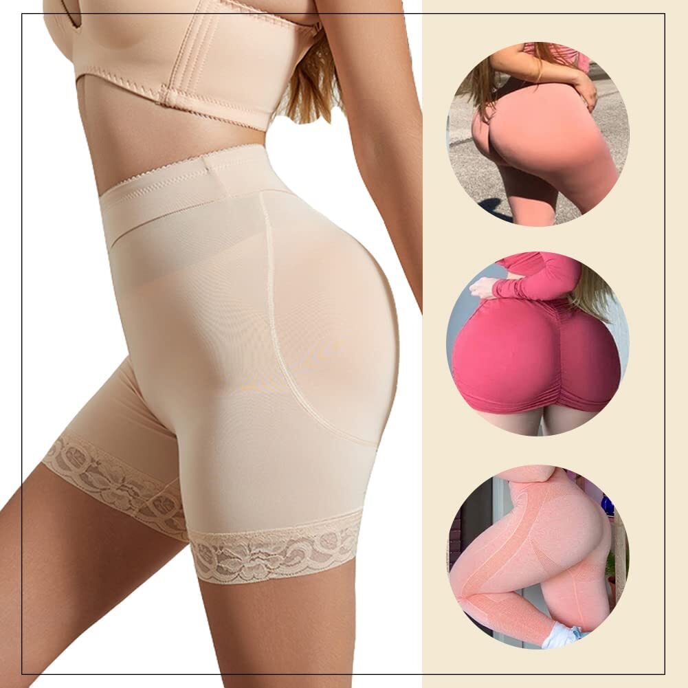 BIG FAKE ASS Butt Hip Enhancer Booty Padded Butt Lifter Panties Body Shaper Lift