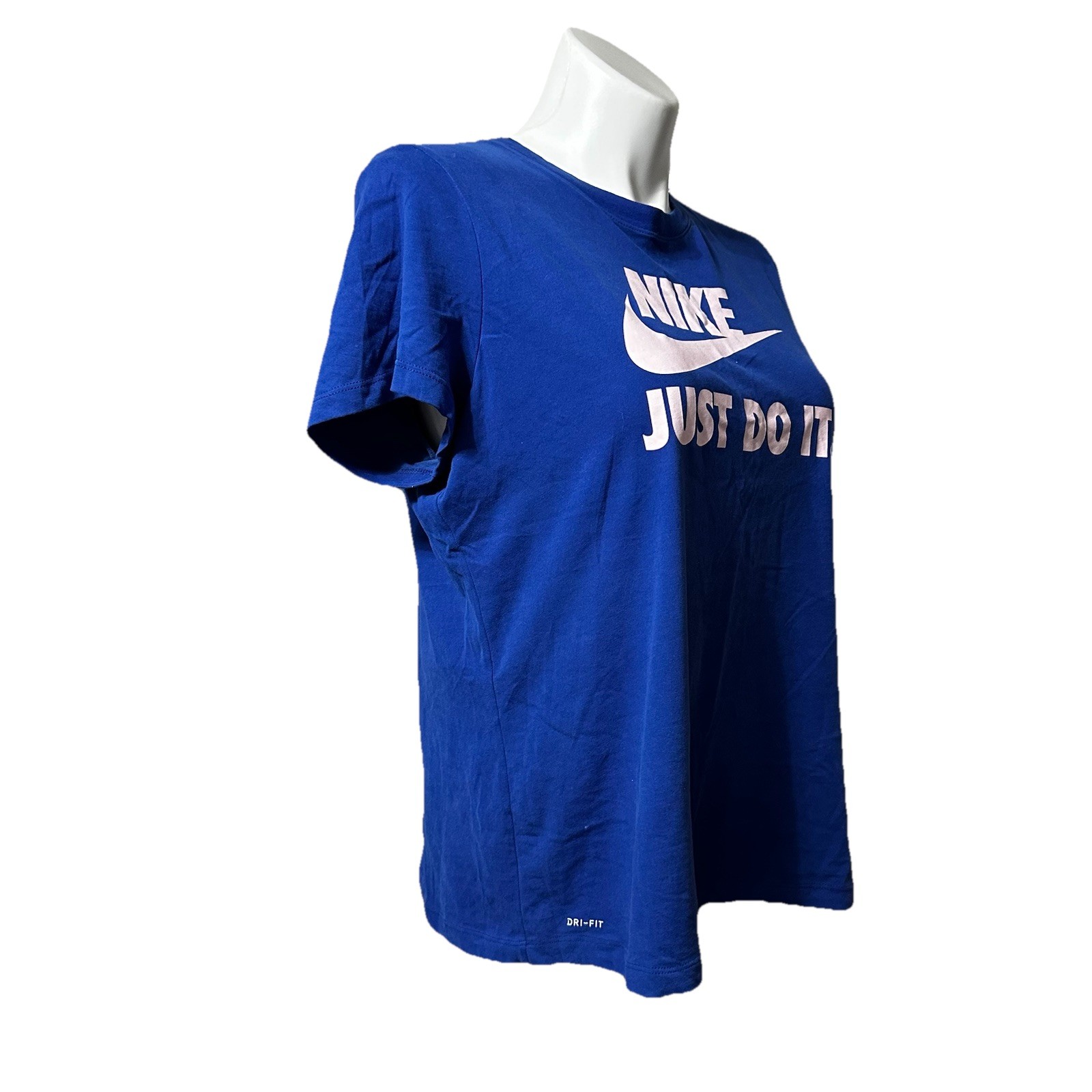 Nike Women’s XL Shirt Blue Short Sleeve Stylish Trendy Top Athletic