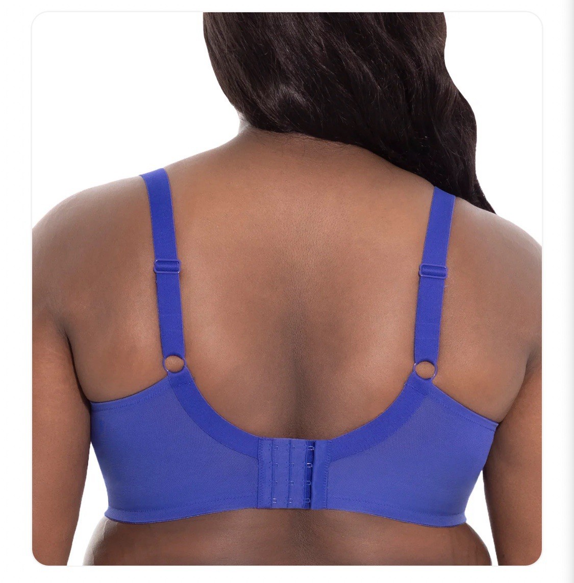 Goddess Verity UW Full Cup Bra in Ultramarine Lace #GD700204 US Sizes H-O NWT$56