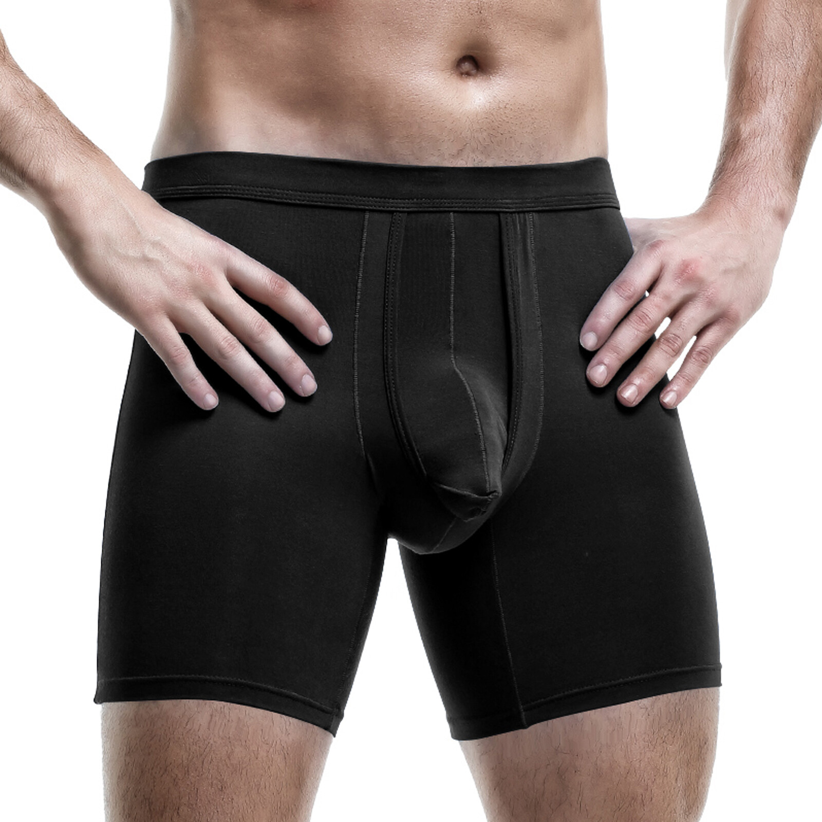 Men’s Underwear Boxer Briefs, Cool Comfort Moisture-wicking Breathable Underwear
