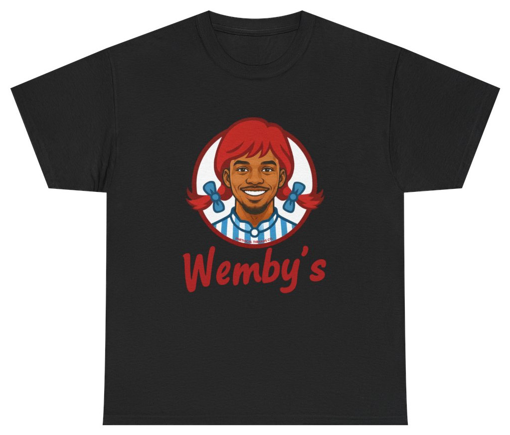 Wemby’s Wembanyama the Alien Funny Tee | Unethical Threads