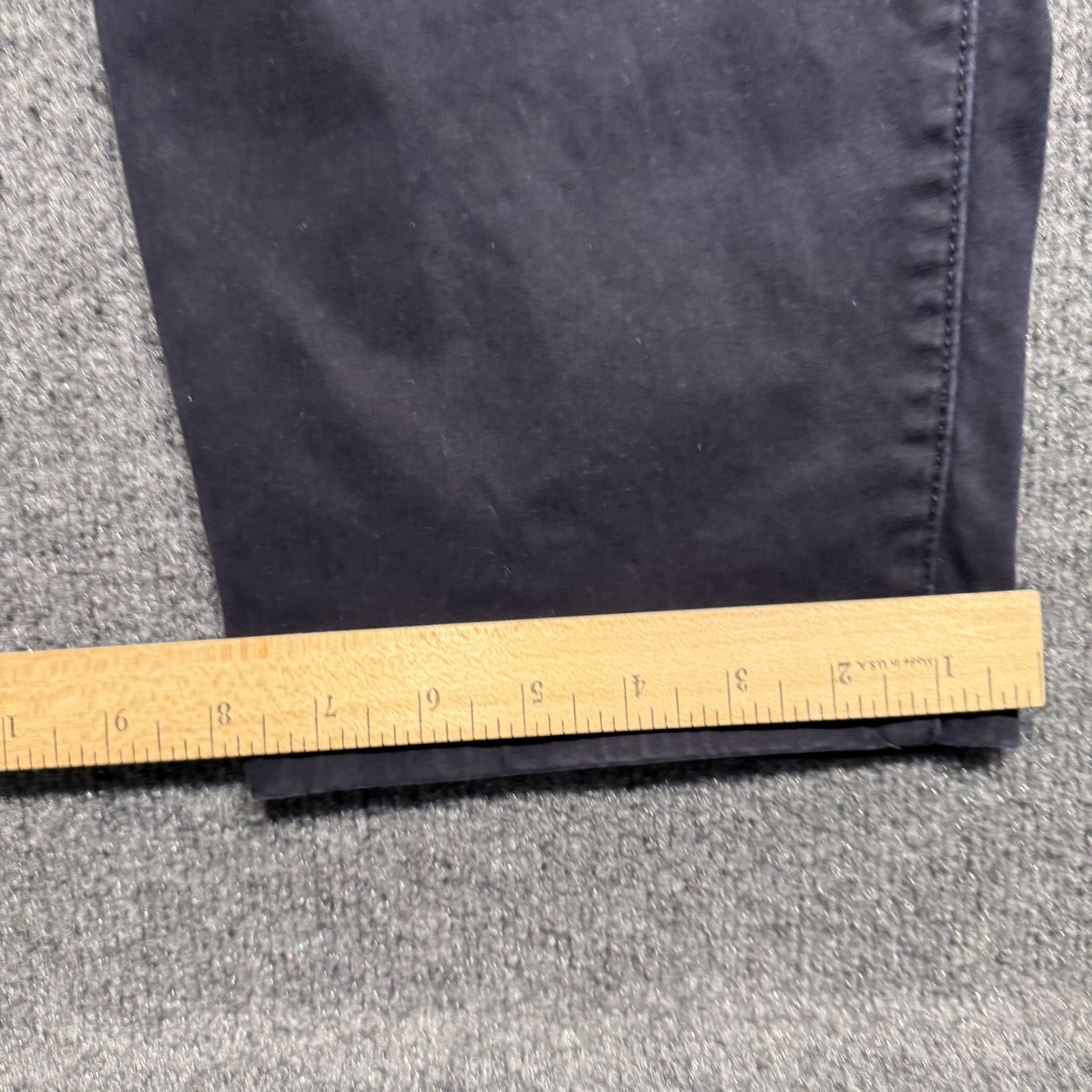 Lucky Brand 121 Slim Straight Pants Mens 38×30 Blue Navy Khaki 5 Pocket Stretch