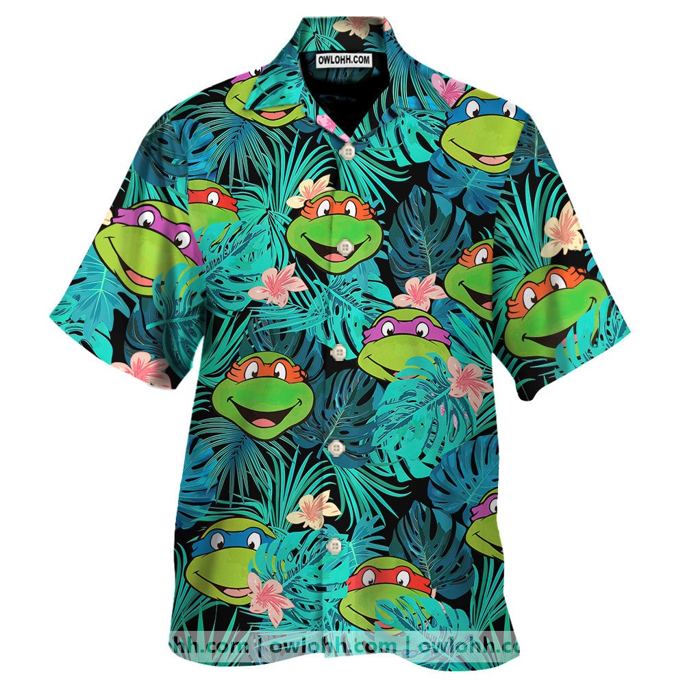Tmnt Ninja Turtles Tropical Hawaiian Shirt