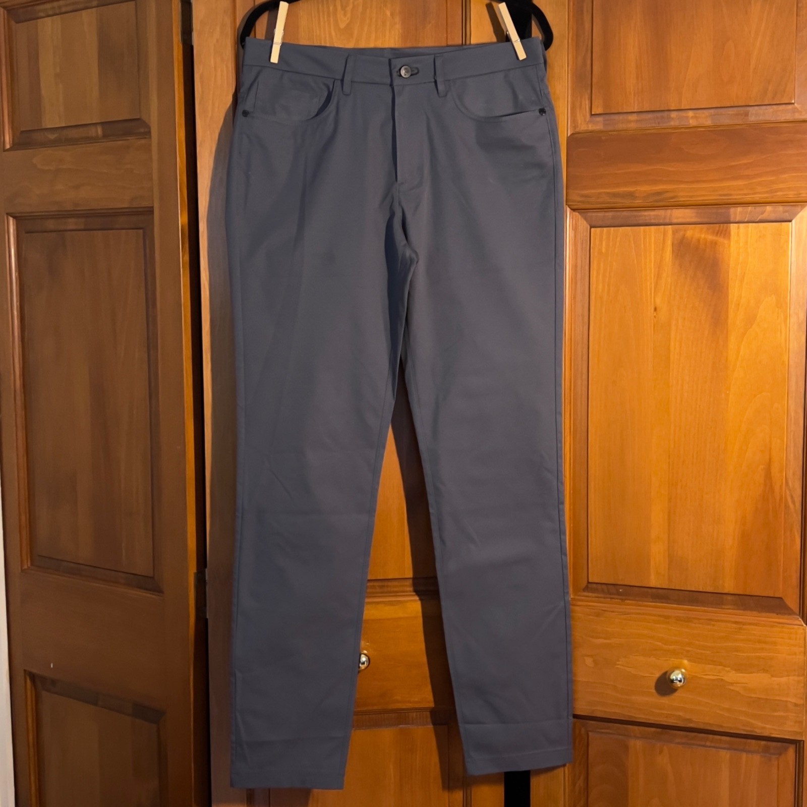 Public Rec All Day Every Day Pants Mens 31×34 Gray Performance Stretch Chino