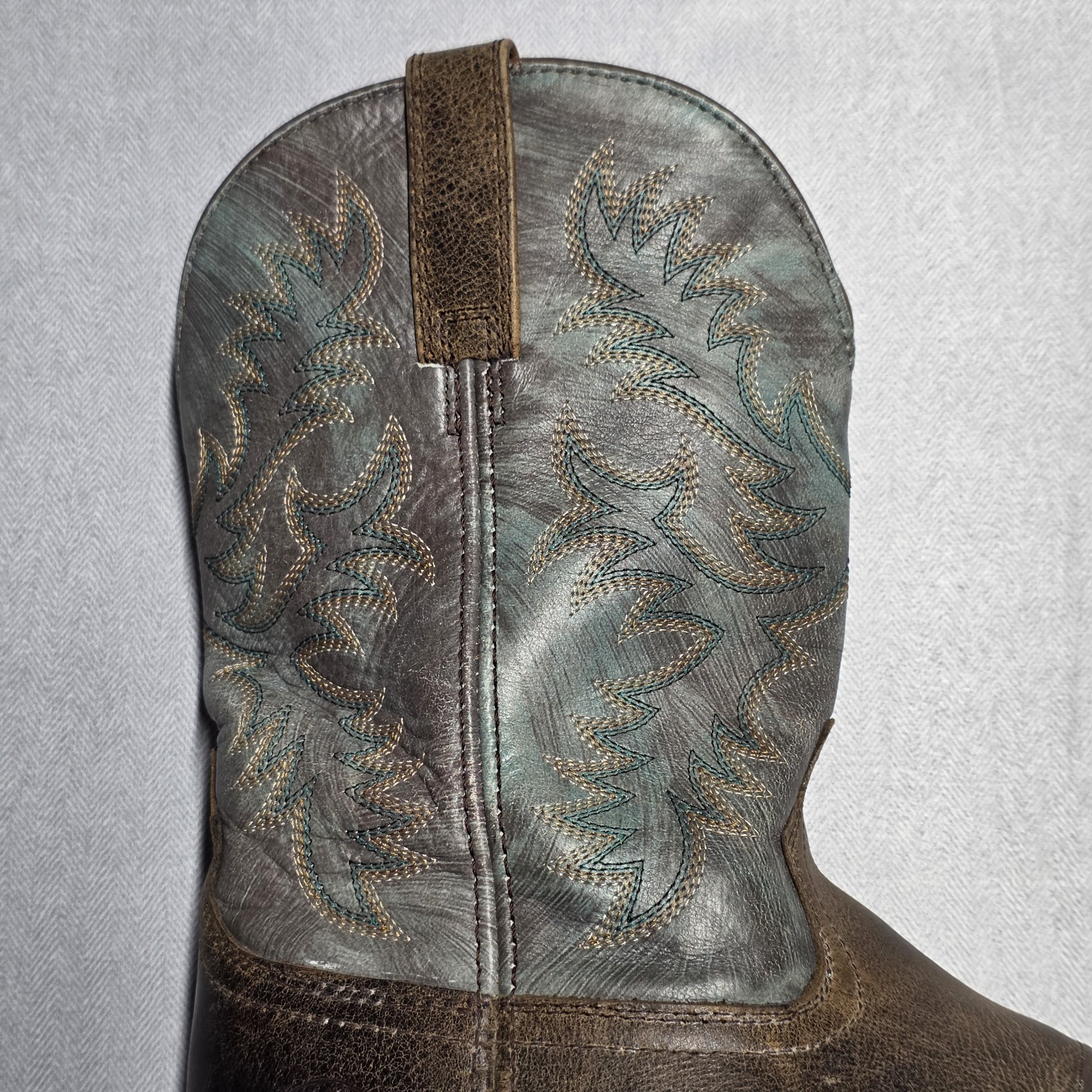 NIB MENS ARIAT 10044560 SPORT LATIGO PULL ON CHOCOLATE BROWN SQUARE TOE BOOT