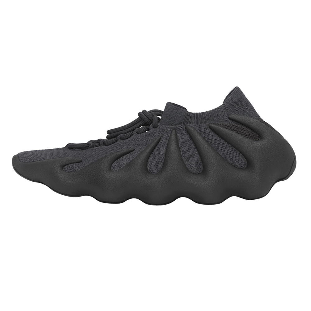 adidas Yeezy 450 Lace Up Mens Black Sneakers Casual Shoes H03665