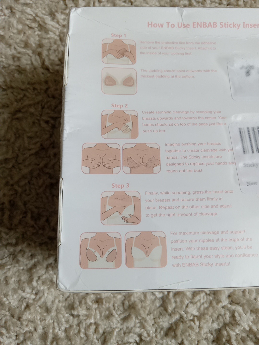 Ultra Boost Inserts &TRIANGLE NIPPLE COVERS