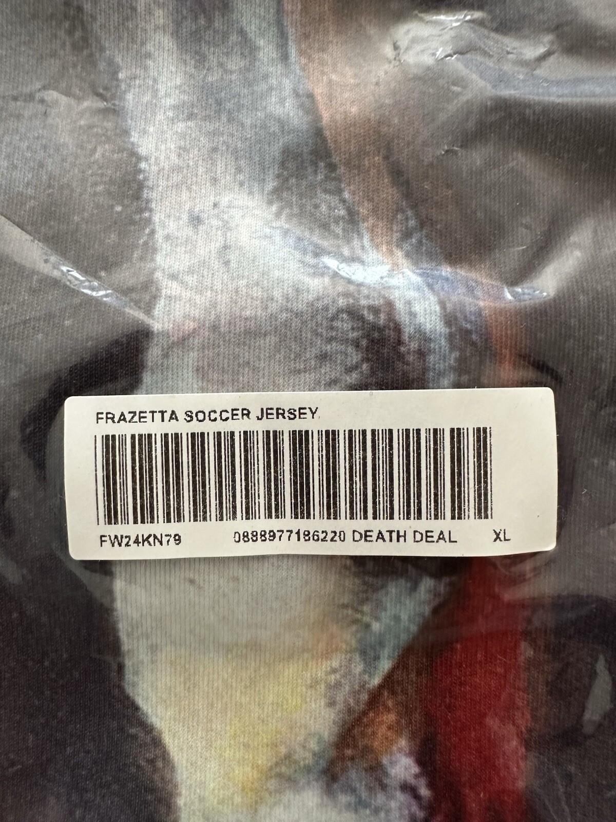Size XL – Supreme FW24 Frank Frazetta Death Dealer Soccer Jeresy New IN HAND
