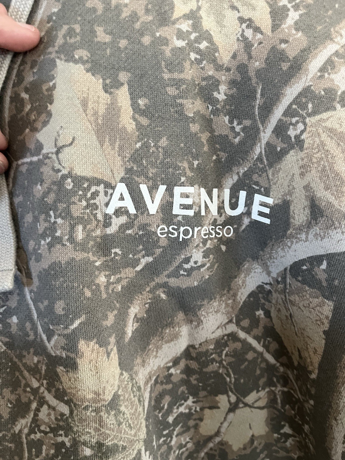 Independent Trading Co Heavyweight Hooded Camo Hoodie Size XXL