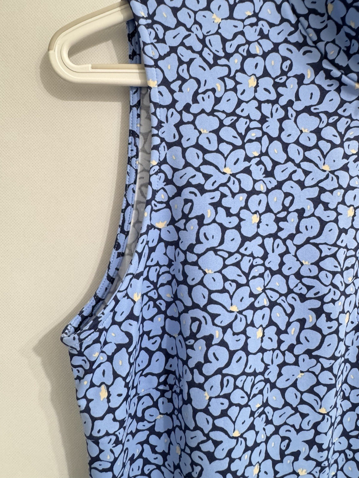 J McLaughlin M Bedford Catalina Cloth 1/4 Zip Sheath Dress Celandine Blue $228