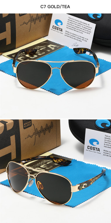 Costa Del Mar Tuna Alley All Color PolarizedLens Sunglasses