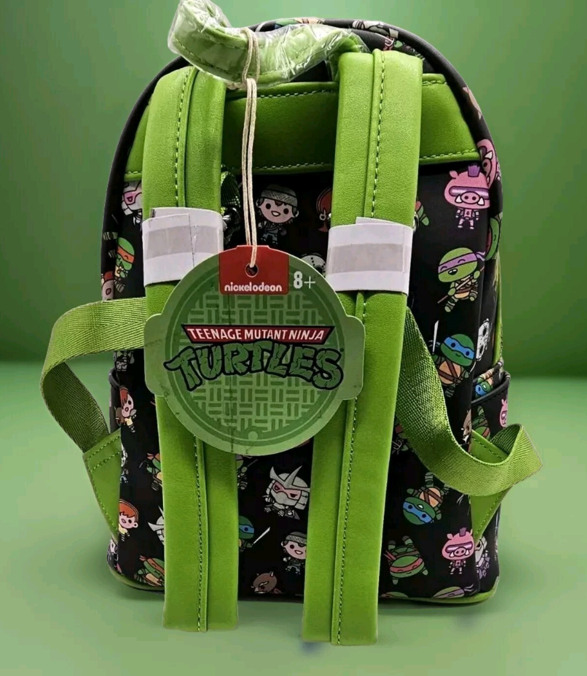 Teenage Mutant Ninja Turtles Cap AOP Unisex Double Strap Shoulder Bag & Poster